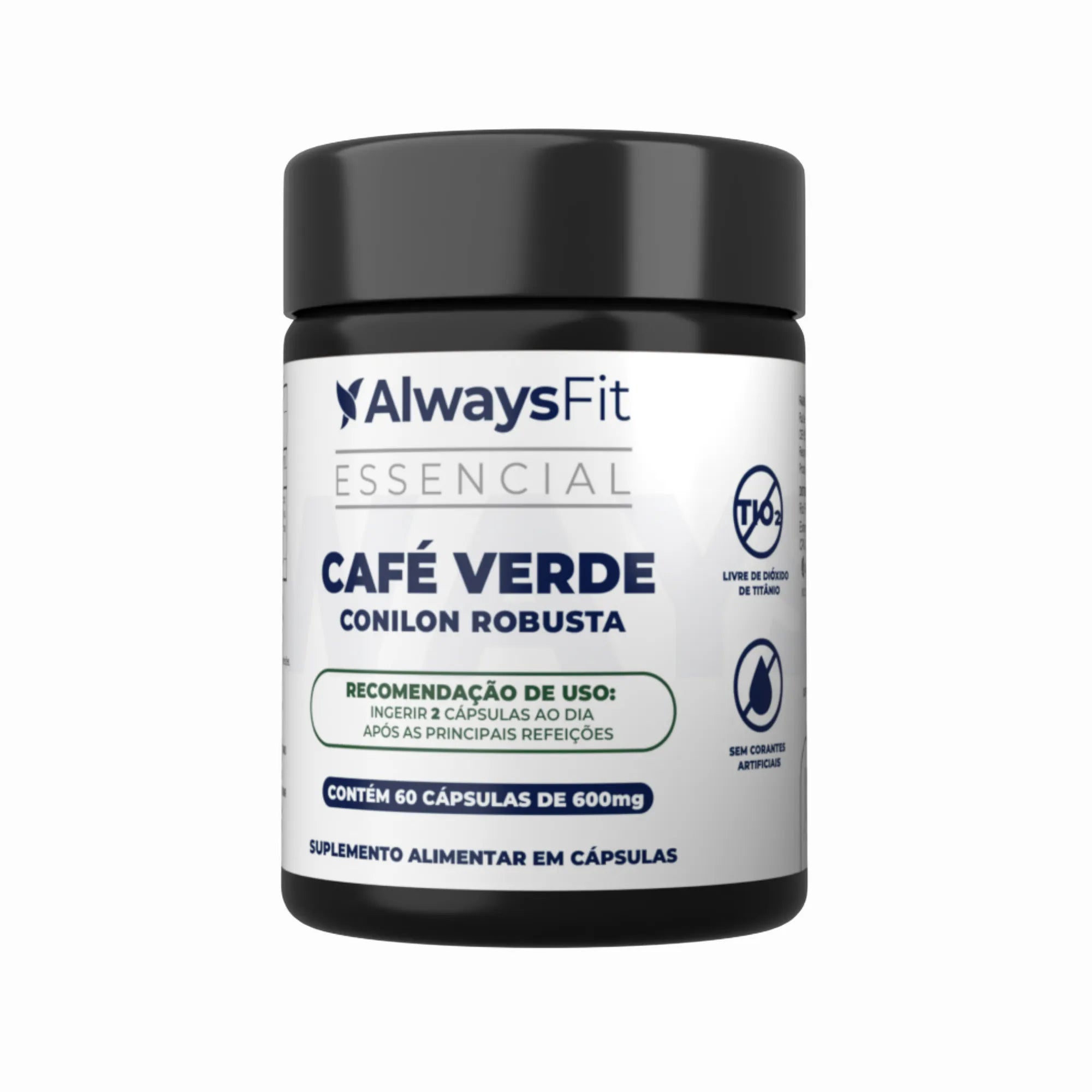 Café Verde — Suplemento alimentar em cápsulas