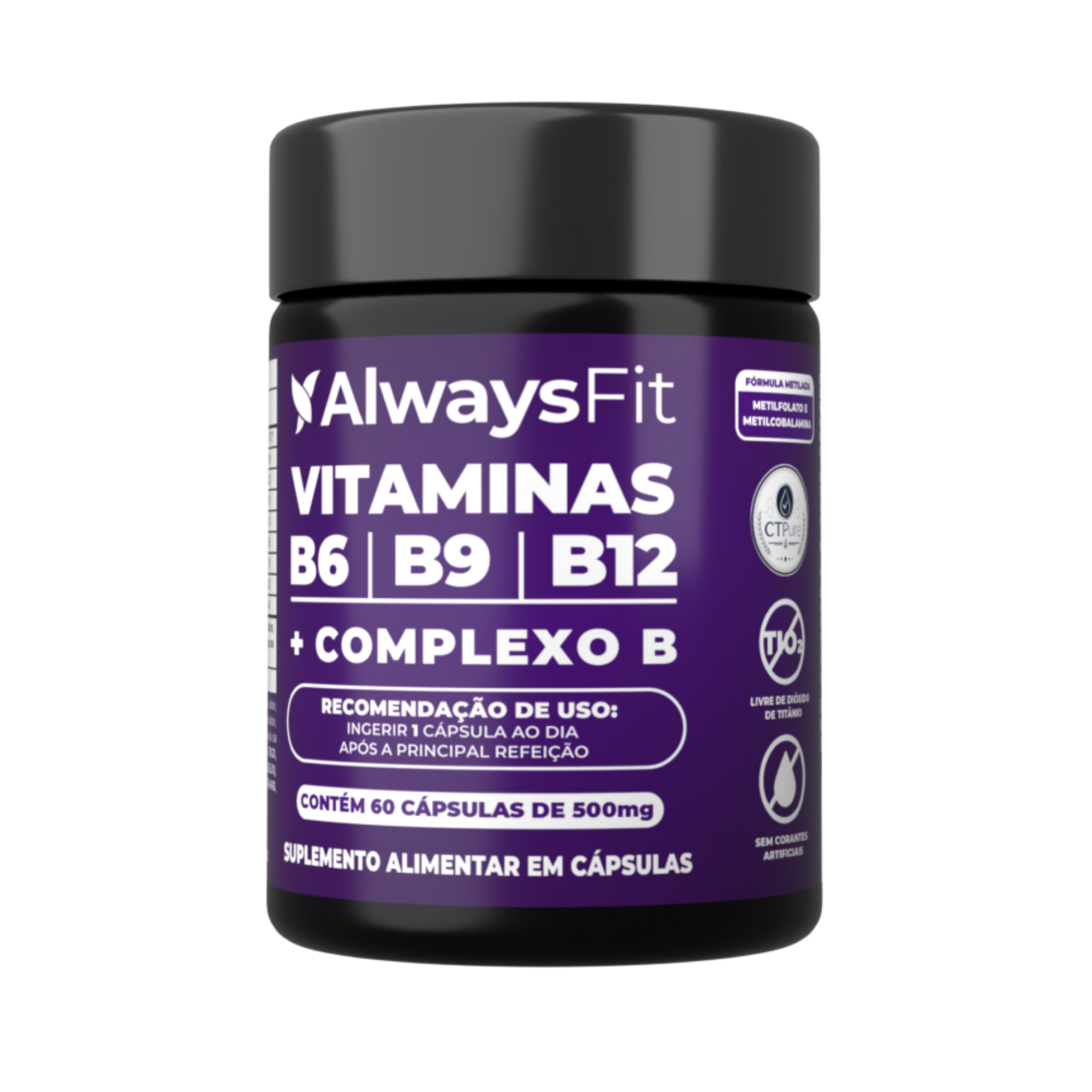 Kit 3  Complexo B em cápsulas – Energia, metabolismo e equilíbrio diário