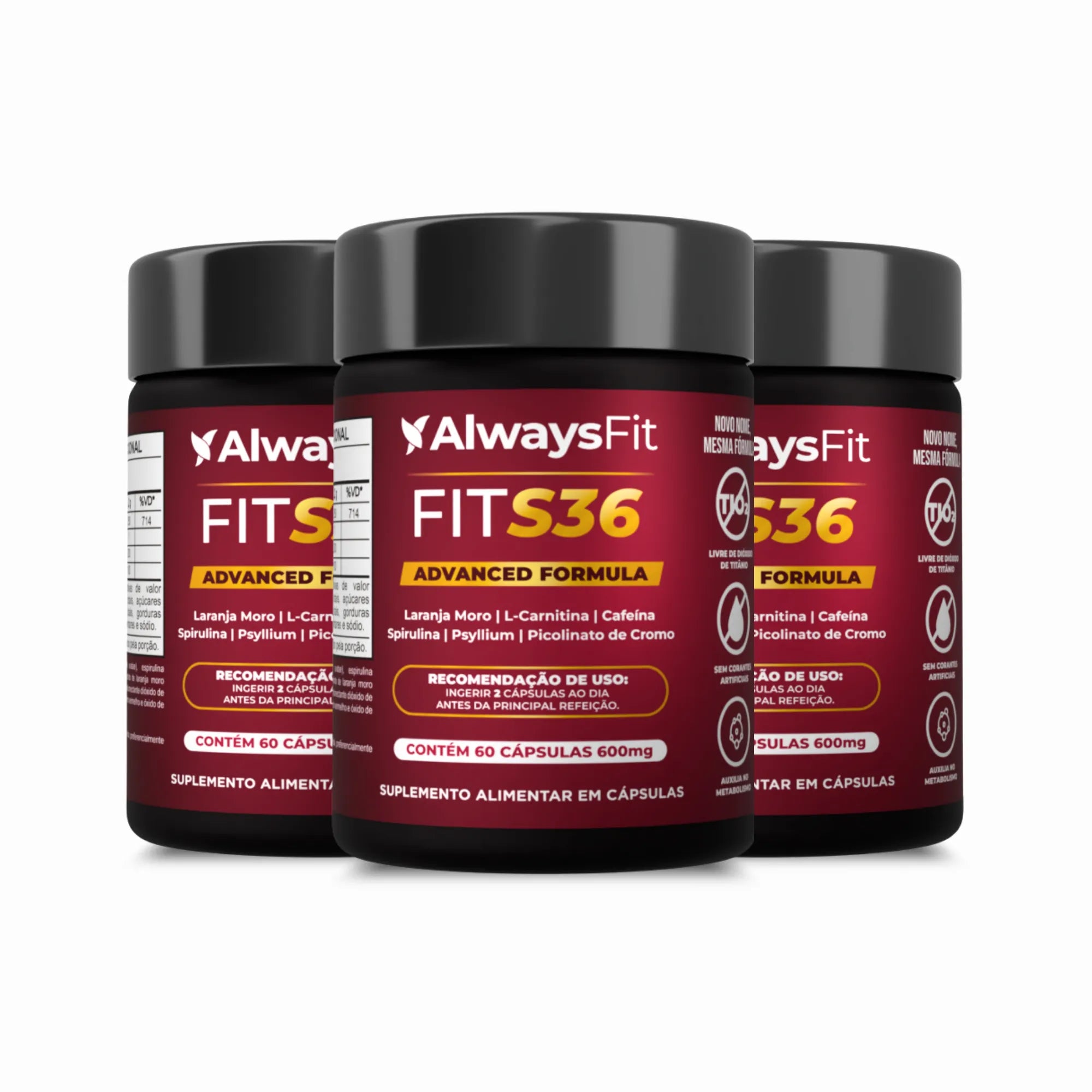 FitS36 — Suplemento alimentar em cápsulas
