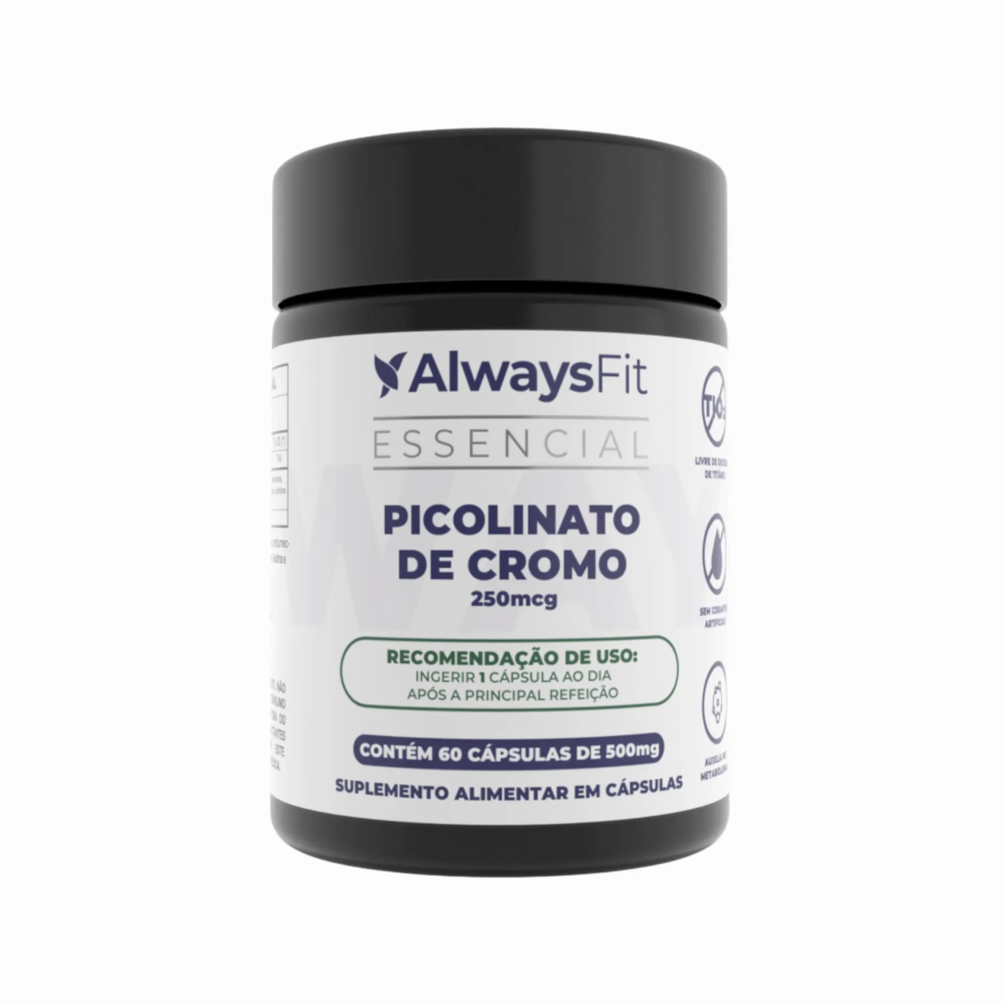 Kit 31 - 3 Picolinato de Cromo com 250mcg Dose Máxima