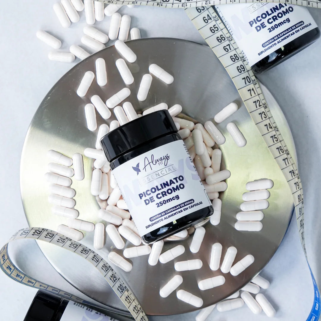 Kit 31 - 3 Picolinato de Cromo com 250mcg Dose Máxima
