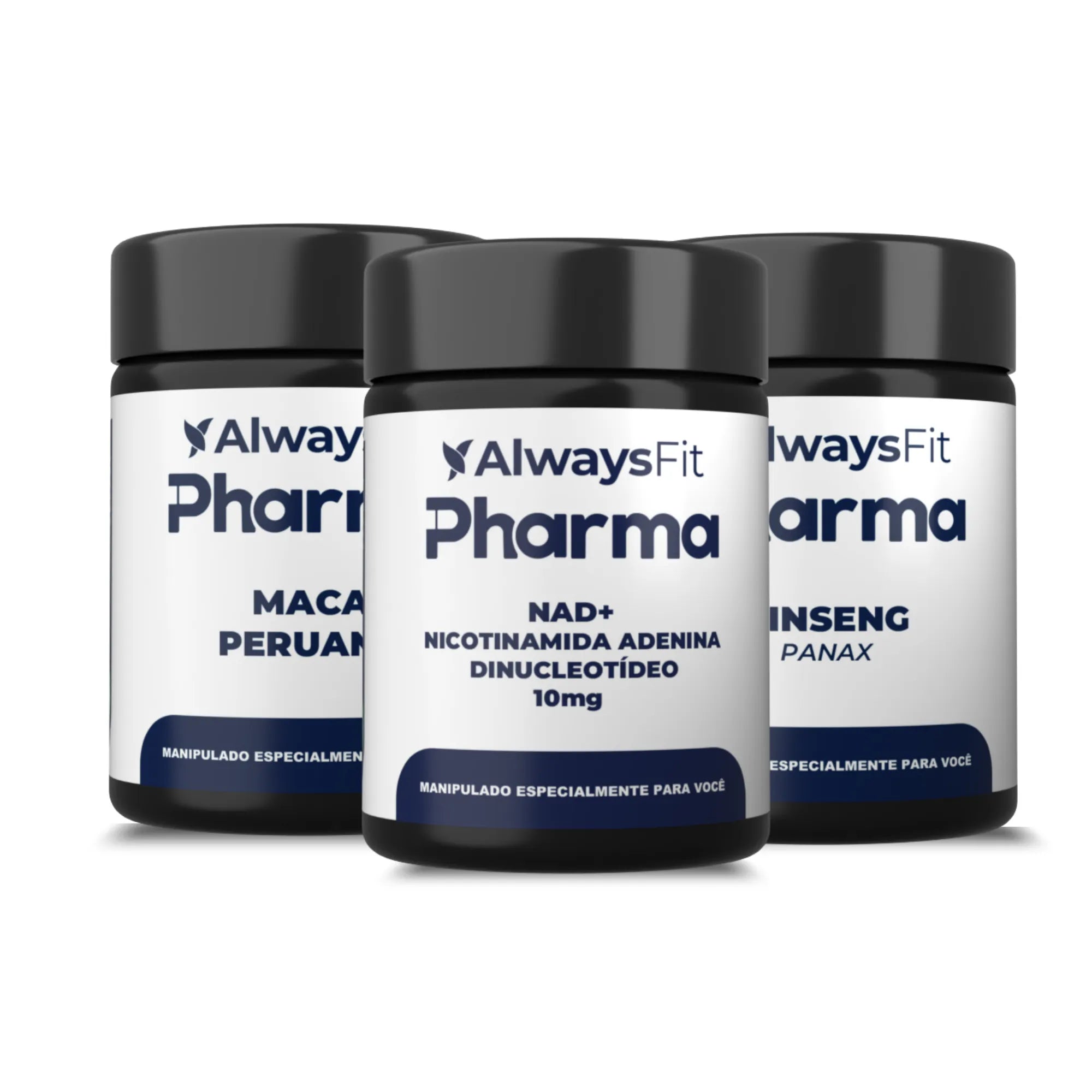 Kit 5 - Maca Peruana + Panax Ginseng + NAD+