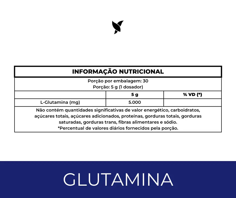 L-Glutamina — Suplemento alimentar em pó