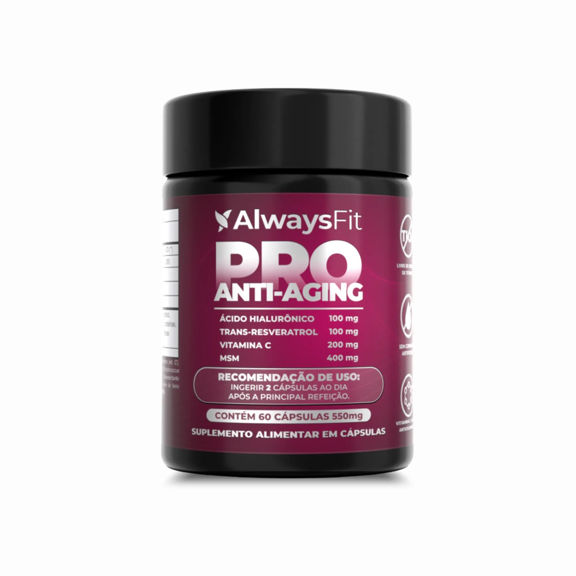 Pro Anti-Aging — Suplemento alimentar em cápsulas
