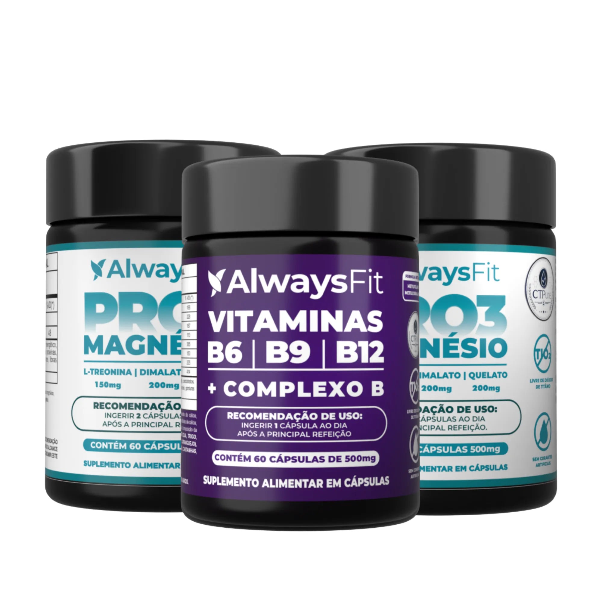 Kit 35 - 2 PRO3 Magnésio + Complexo B